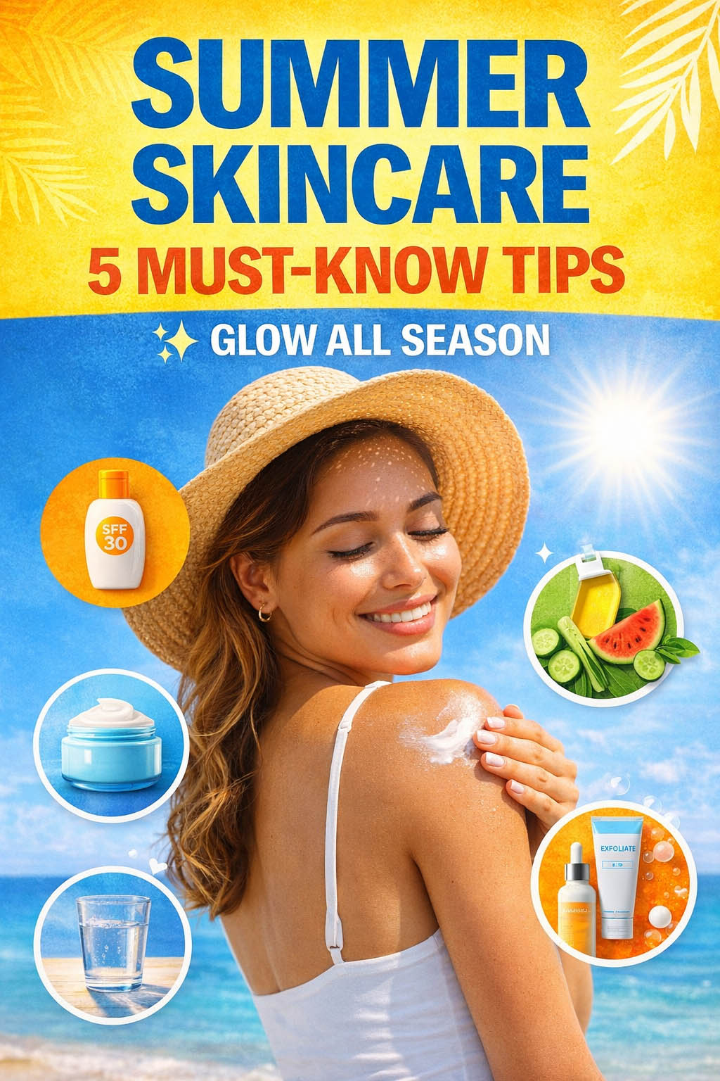 Beat the Heat: 5 Must-Know Summer Skincare Tips for Healthy Skin