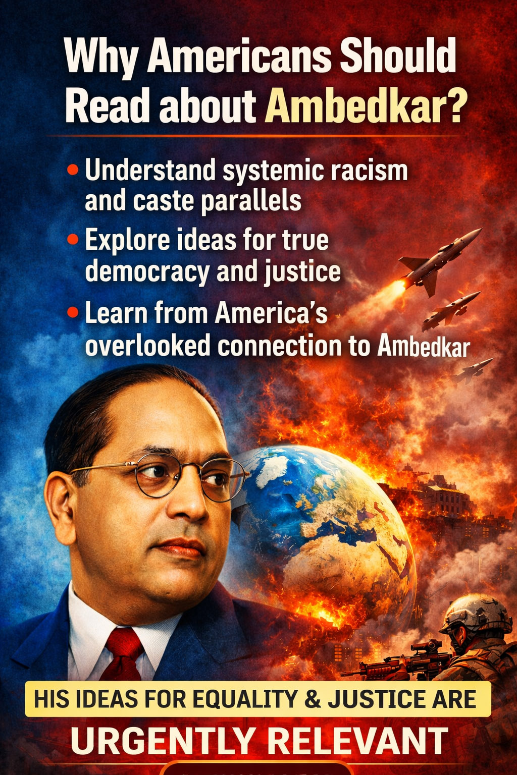 Why America Needs Dr. B.R. Ambedkar Today More Than Ever (2026 Analysis)